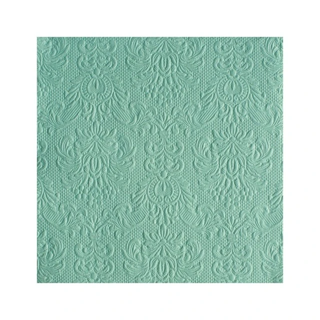 Салфетка 25см 25см 15бр Elegance pale aqua