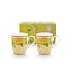 Majorelle glass 145ml 2pcs Color yellow