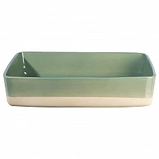 Съд за печене Grande 36см 26см 7,5см Цвят светло зелено