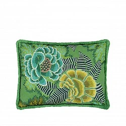 Cushion Rose de damas 60CM 45CM Color green