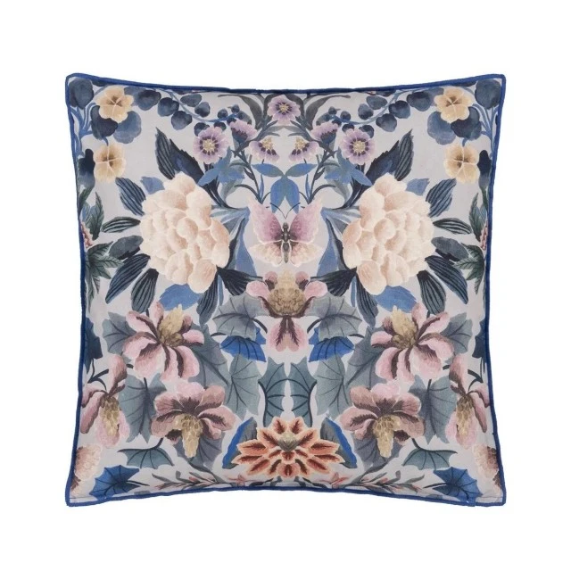 Възглавница Ikebana damask 50СМ 50СМ Цвят синьо