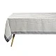 Evasion Celeste tablecloth 100% linen 175cm 250cm Color gray