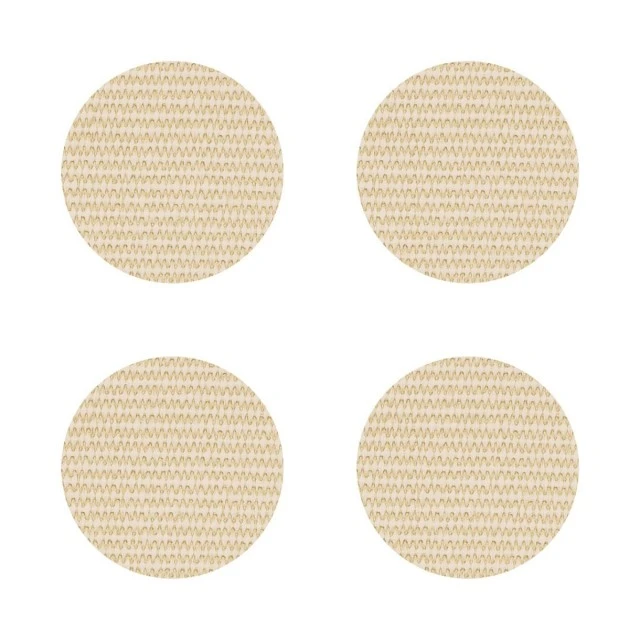 Подложки за чаши Sisal Optic 4бр Цвят бежово