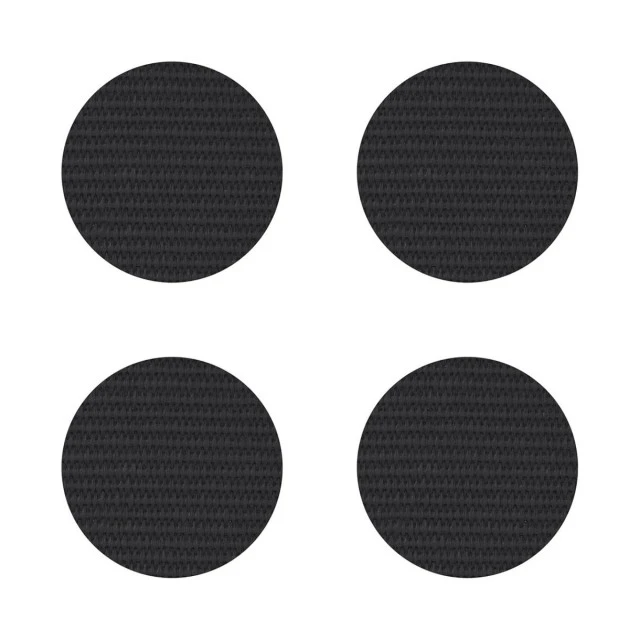 Подложки за чаши Sisal Optic 4бр Цвят черно