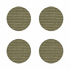 Подложки за чаши Sisal Optic 4бр Цвят зелено