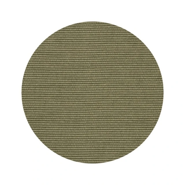 Round serving mat Sisal Optic Color green