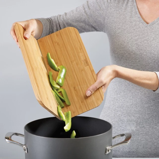 Дъска Chop2Pot™ бамбук