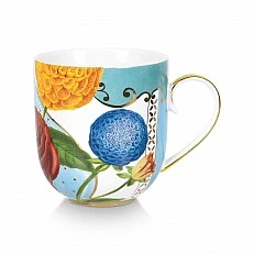 Royal multi glass 0.260ml royal flowers