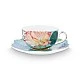 Cup with saucer Royal multi 0.225ml flowers