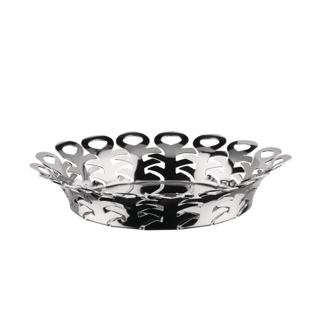 Μπολ φρούτων Vimini 25cm σε χρώμα χάλυβα