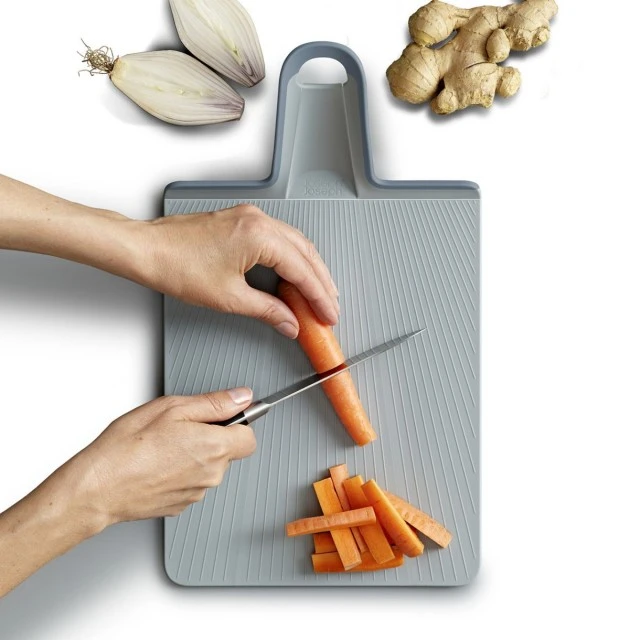 Chop2Pot™Plus Cutting Board Color Gray