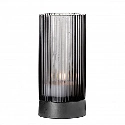 Κηροπήγιο Juna 17,8cm Χρώμα γκρι