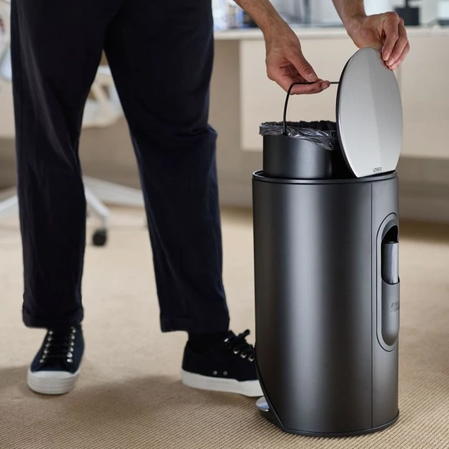 Κάδος απορριμμάτων Arc™ 10L μαύρος