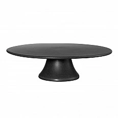 Grande nero dessert plate 35cm 10.5cm