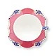 Cup with saucer Royal multi 0.125ml pink