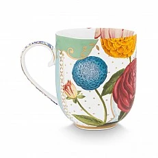 Royal multi glass 0.325ml royal flowers