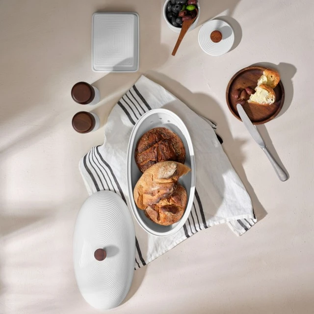 Кутия за хляб Kitchen’art Цвят бяло