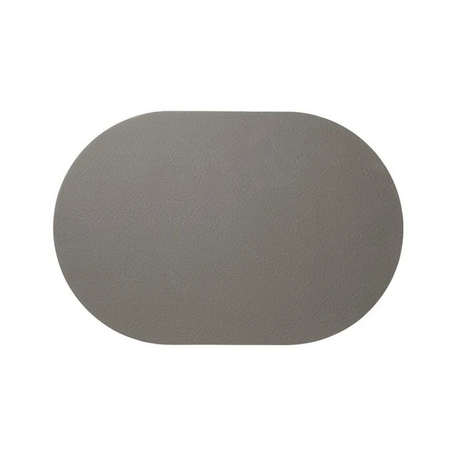 Serving mat Relevo eco leather Color gray