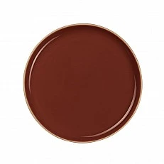 Semana plate 21cm Color red