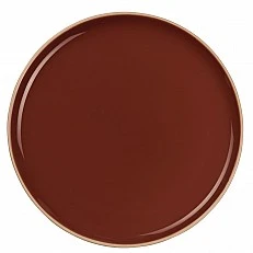 Semana plate 26.5cm Color red