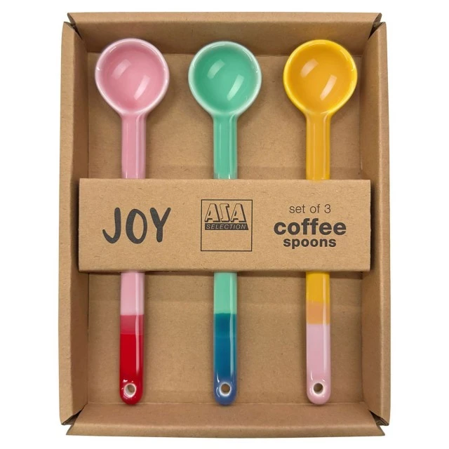 Порцеланови лъжици Joy 15см Цвят многоцветно
