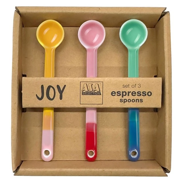 Порцеланови лъжици Joy 10см Цвят многоцветно