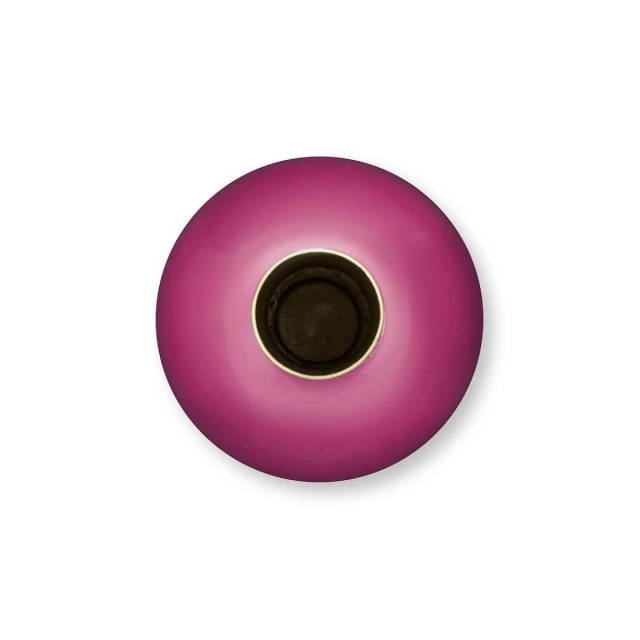 Vase 26cm 15cm Color dark pink