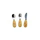 Cutlery collection three little bunnies