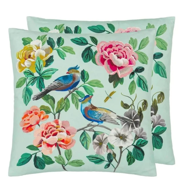 Μαξιλάρι Miraflores Designers Guild Χρώμα ροζ