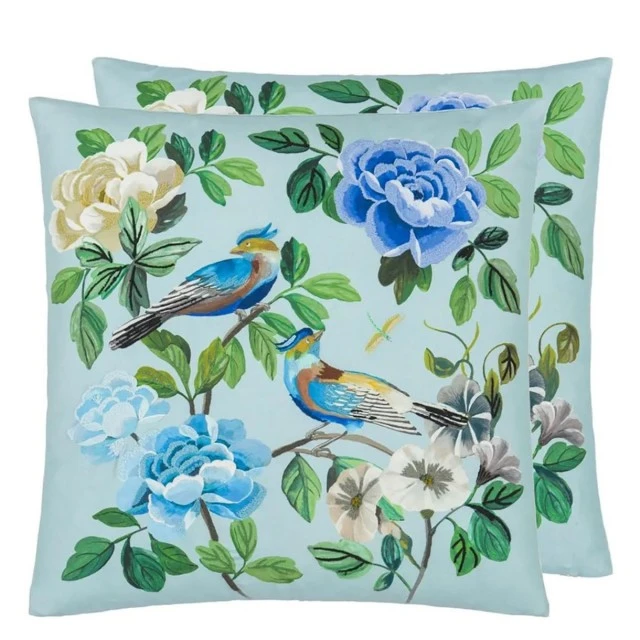 Възглавница  Miraflores Designers Guild Цвят синьо