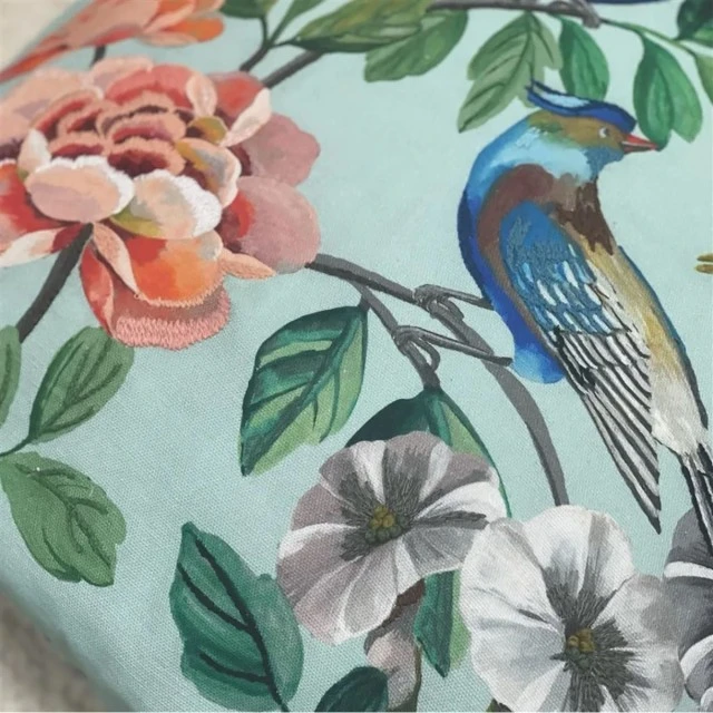 Μαξιλάρι Miraflores Designers Guild Χρώμα ροζ