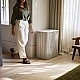 Laundry basket Tota Lux 90l Beige color