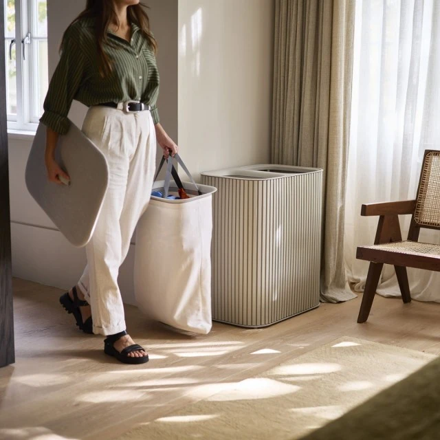 Кош за пране Tota Lux 90л Цвят бежово