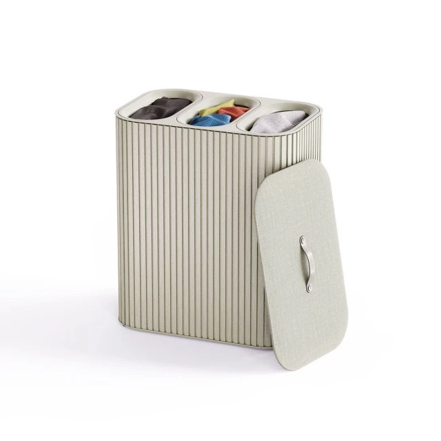 Кош за пране Tota Trio Lux 90л Цвят бежово