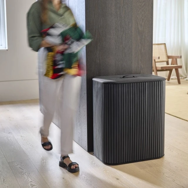 Кош за пране Tota Trio Lux 90л Цвят черно