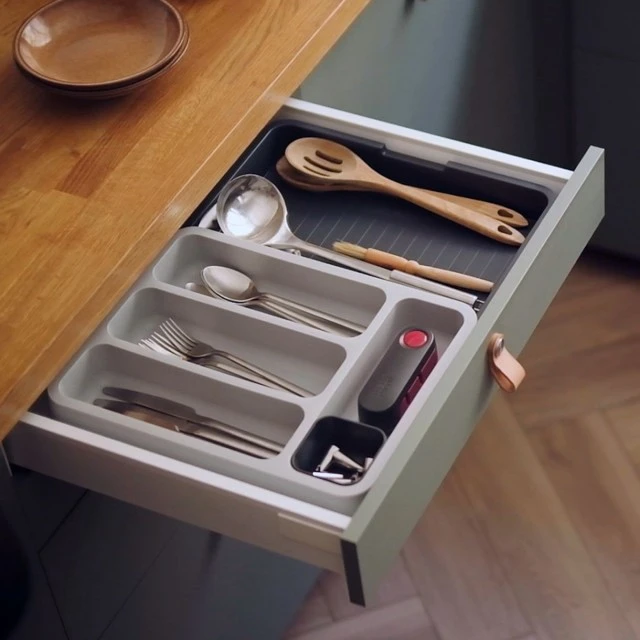 Cutlery organizer Color gray