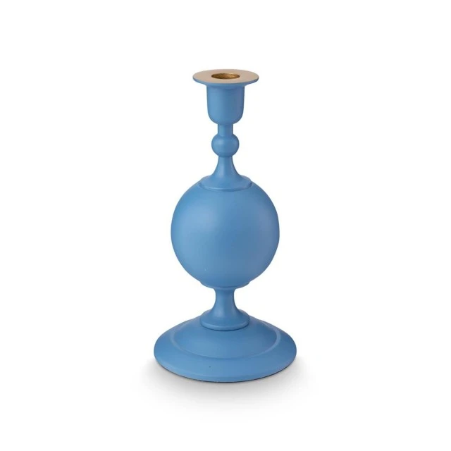 Candlestick 24cm Color light blue