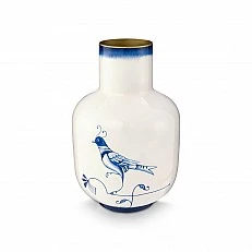 Βάζο Pip &amp; The Blue Bird 30cm Χρώμα λευκό