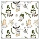 Салфетка 33см 33см 20бр FOREST GNOMES WHITE