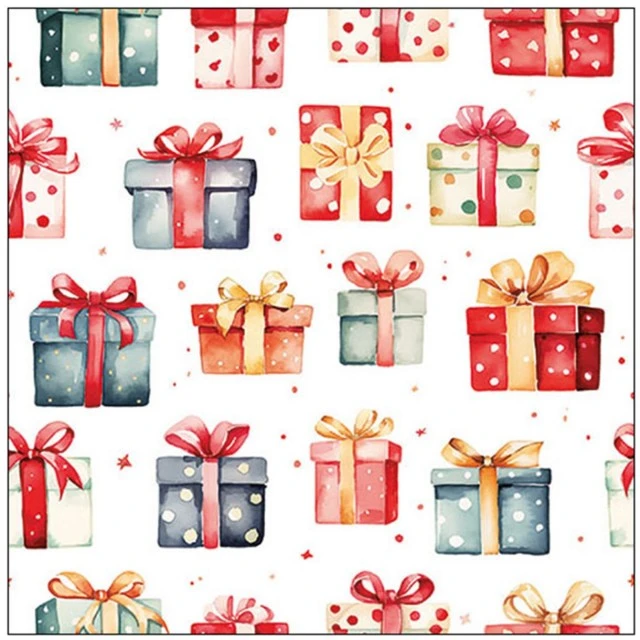 Napkin 33cm 33cm 20pcs GIFT BOXES