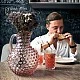 Hobnail jug 2l Color pink