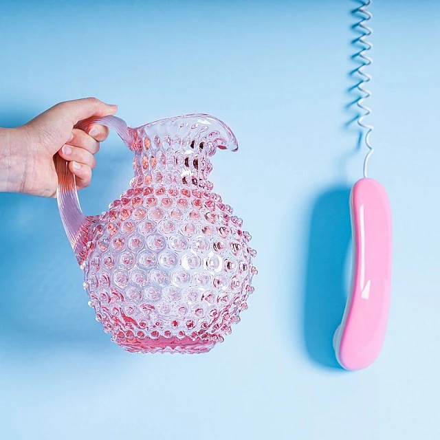 Кана Hobnail 2л Цвят розово