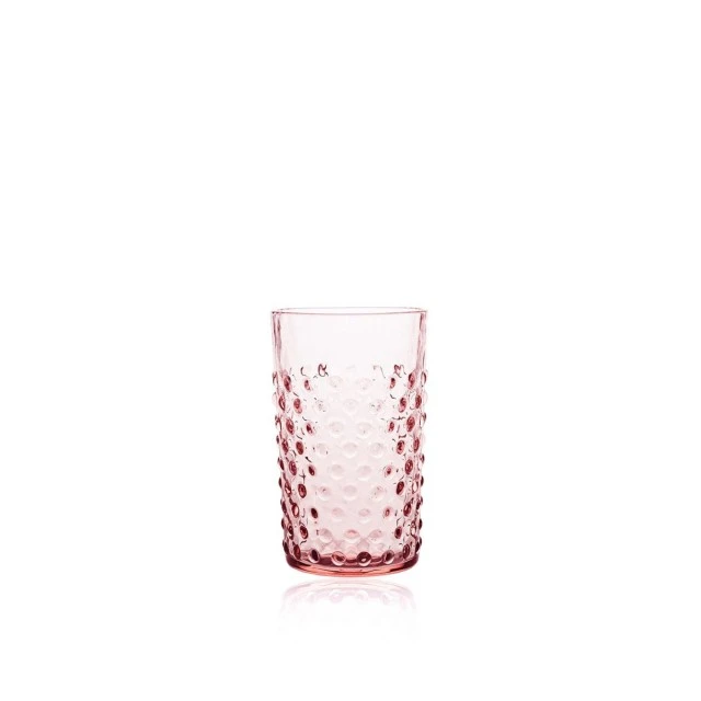Чаши Hobnail 0,200мл 2бр Цвят розово