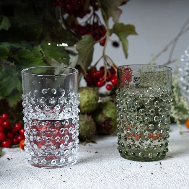 Чаши Hobnail 0,200мл 2бр Цвят прозрачно