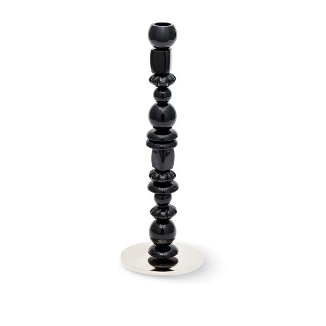 Свещник Beads 34см Цвят черно