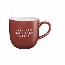 Hey! Κύπελλο 0.350ml Χρώμα σκούρο κόκκινο