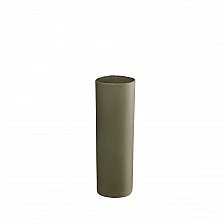 Vase lines &amp; squares 25cm Color green