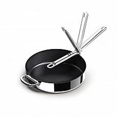 Ceramic coated frying pan Space 28cm steel