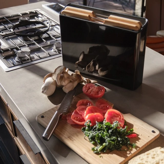 Folio™ Cutting Boards 3pcs Bamboo Color Black