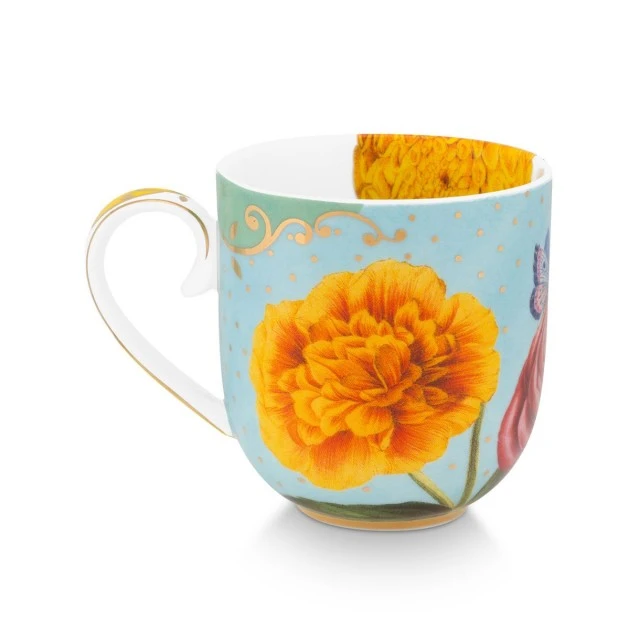 Чаши Royal multi 2бр 0,260мл кралски цветя PIP Studio